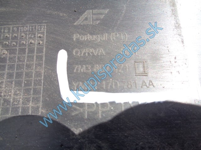 zadný nárazník na seat alhambru , 7M3807421